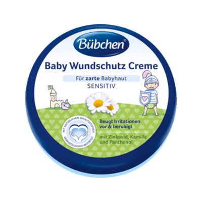 Kem Chống Hăm Bubchen Baby Wundschutz Creme Cho Bé 150ml, xách tay Đức