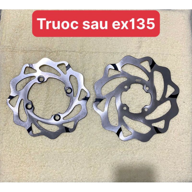 combo đĩa trước sau ex135