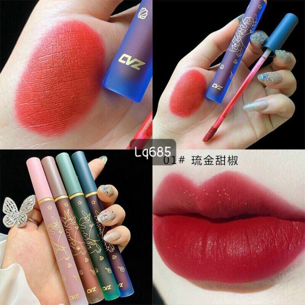 Set 4 Son Kem CVZ Best Cool Tint