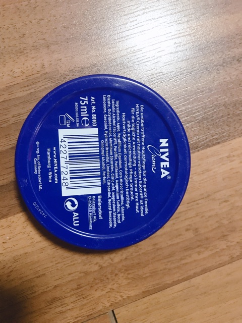 kem dưỡng ẩm nivea creme 75ml