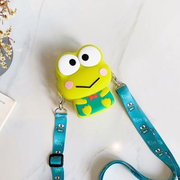 [Kacily]Sophia Kids Messenger Túi và Totes và Túi silicone hoạt hình