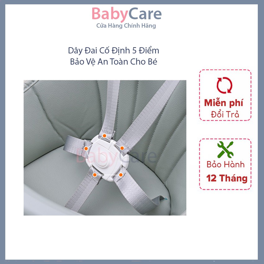 [ Freeship ] Ghế Ăn Dặm BabyCare Dành Cho Bé Full Phụ Kiện Lắp Đặt (Model BB102) - BabyCare