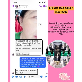 SỮA RỬA MẶT ĐÔNG Y THẢO DƯỢC