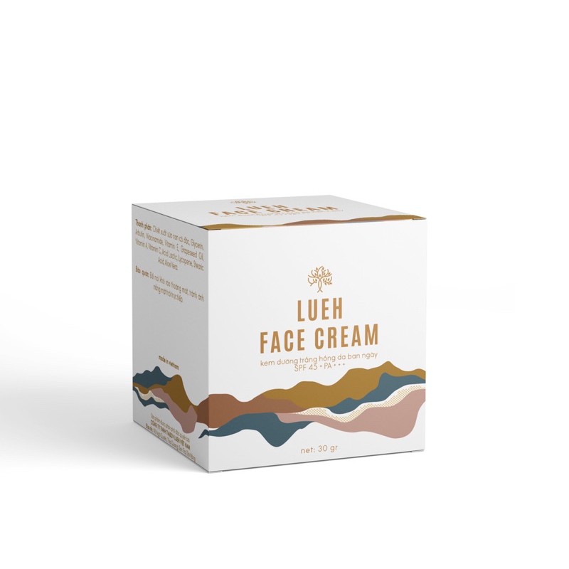 Kem dưỡng trắng hồng da ban ngày LUEH FACE CREAM
