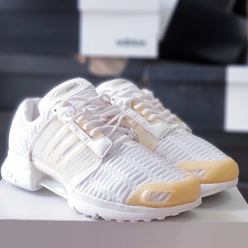 [ Chính Hãng] Giày Adidas ClimaCool 1 Triple White, size 42.5 real 2hand