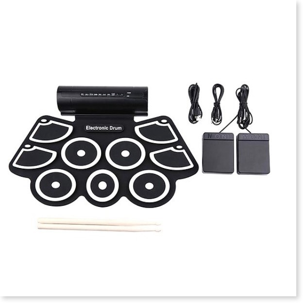 Trống điện tử Hỗ Trợ Kết Nối Máy Tính DRUM KIT Konix INow Portable MD760 2021    -TTHome