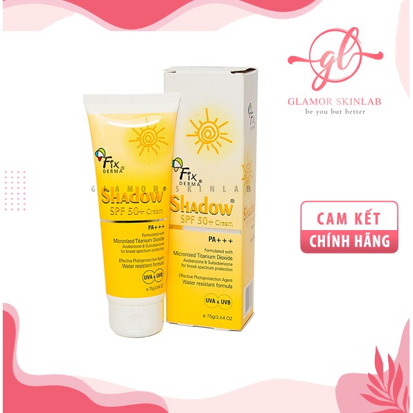 Kem chống nắng Fixderma Shadow SPF 50+ Cream (75g)