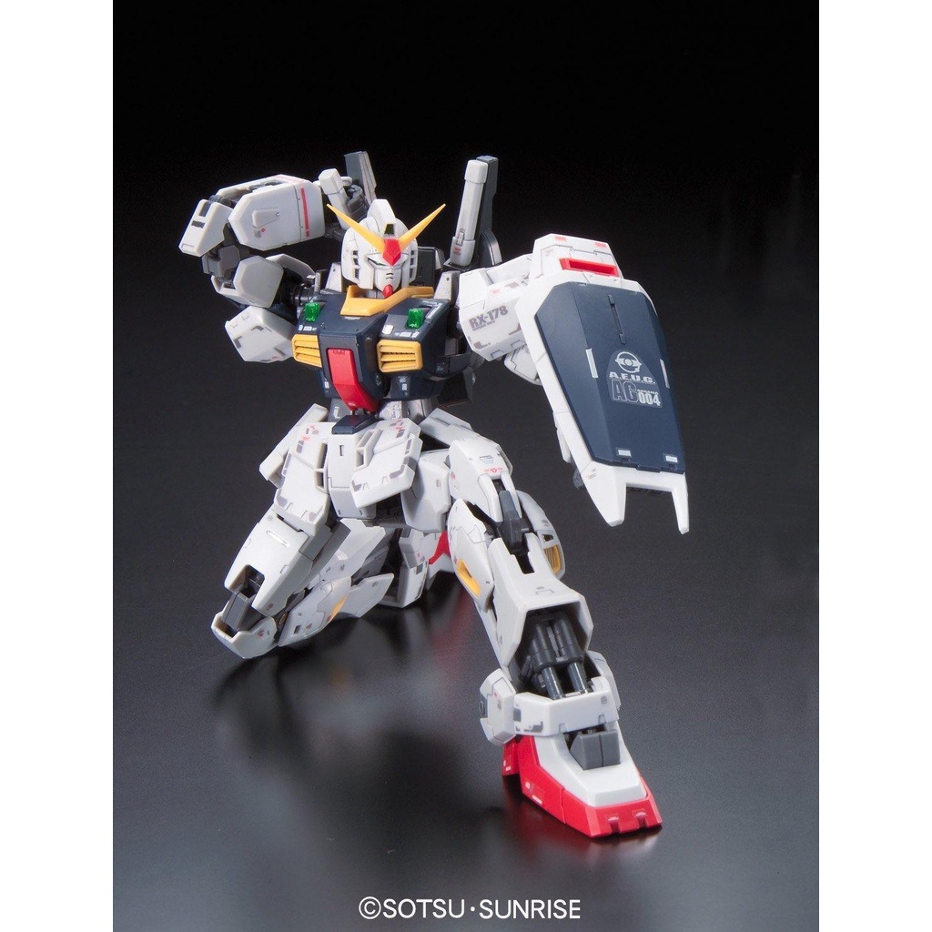 Mô Hình Gundam RG RX-178 MK 2 AEUG UC Bandai Real Grade 08 1/144 Đồ Chơi Lắp Ráp Anime Nhật