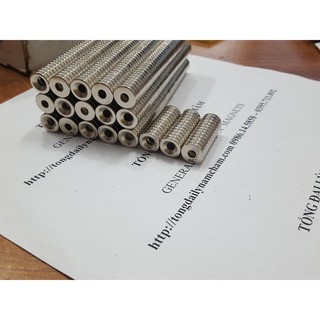 Nam châm đất hiếm 15x3 lỗ 4mm