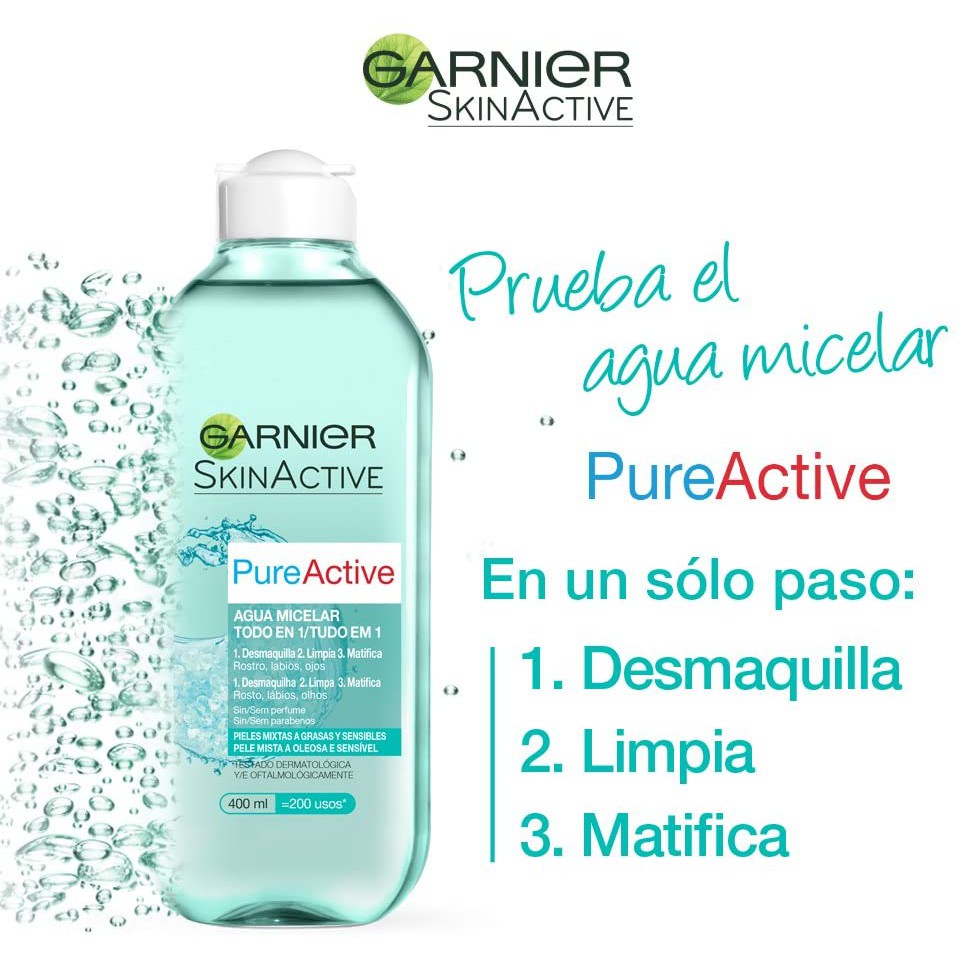 Nước Tẩy Trang Garnier Skin Active