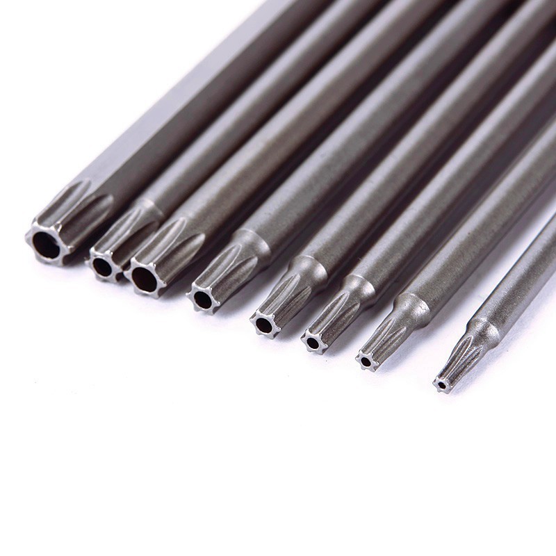 Bộ tua vít hình sao có nam châm và lổ ngay tâm