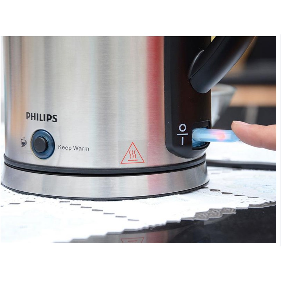 BÌNH ẤM ĐUN NƯỚC SIÊU TỐC PHILIPS HD9316, 1.7 LÍT, HÀNG NHẬP KHẨU