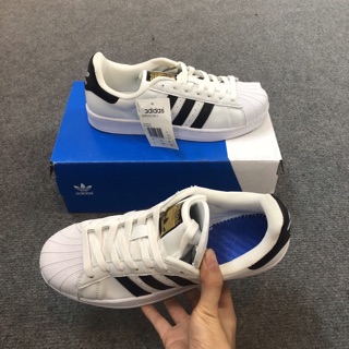 [ Free ship] 🌟   Giày thể thao sneaker SUPERSTAR trắng 🌟( full box)