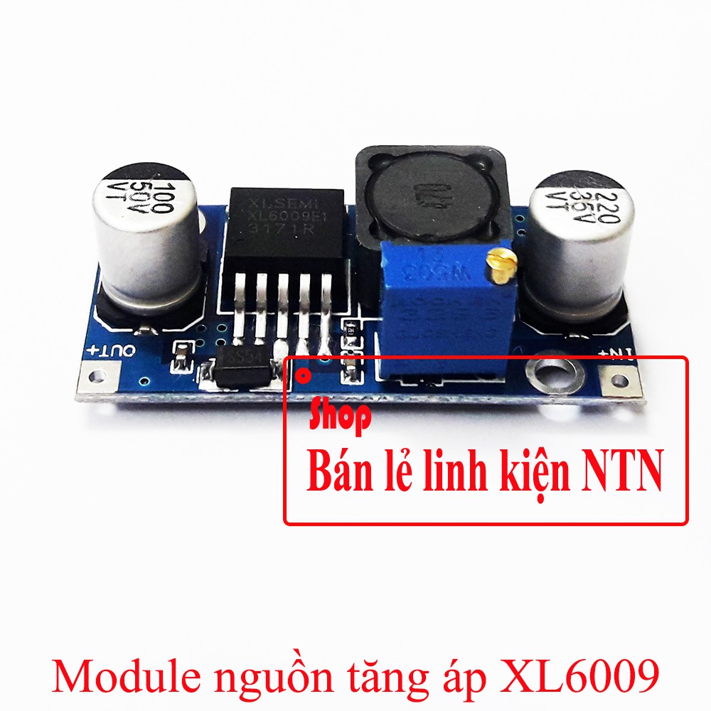 Module nguồn tăng áp XL6009 DC-DC 5 - 30v 4A