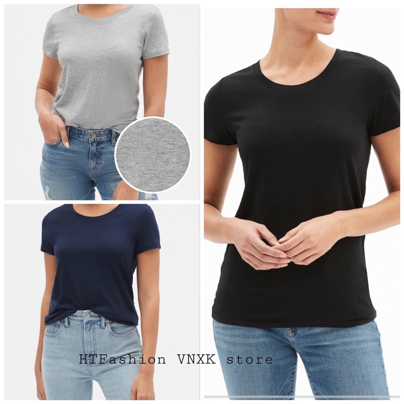 ÁO PHÔNG NỮ TRƠN CỔ TRÒN HÀNG XUẤT XỊN