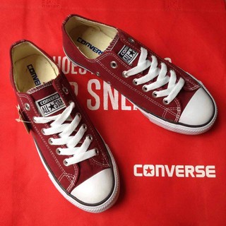 Giày Nữ Sneaker Classic Đỏ Đô