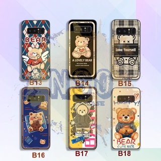 Ốp Samsung Note 8 In hình Gấu Siêu Cute