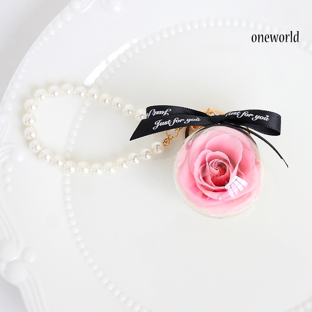 Móc Khóa In Hoa Bất Tử Dùng Làm Quà Lưu Niệm