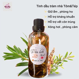 Dầu Tràm làm từ thiên nhiên tốt cho bé yêu và cả gia đình 100ML