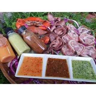 SÉT NƯỚC CHẤM HẢI SẢN 3 chai mini 50k