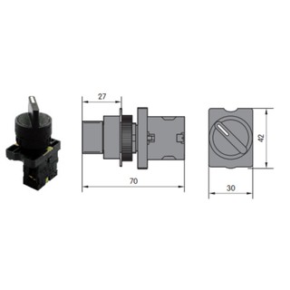 Công tắc xoay 2 vị trí, 3 vị trí Chint