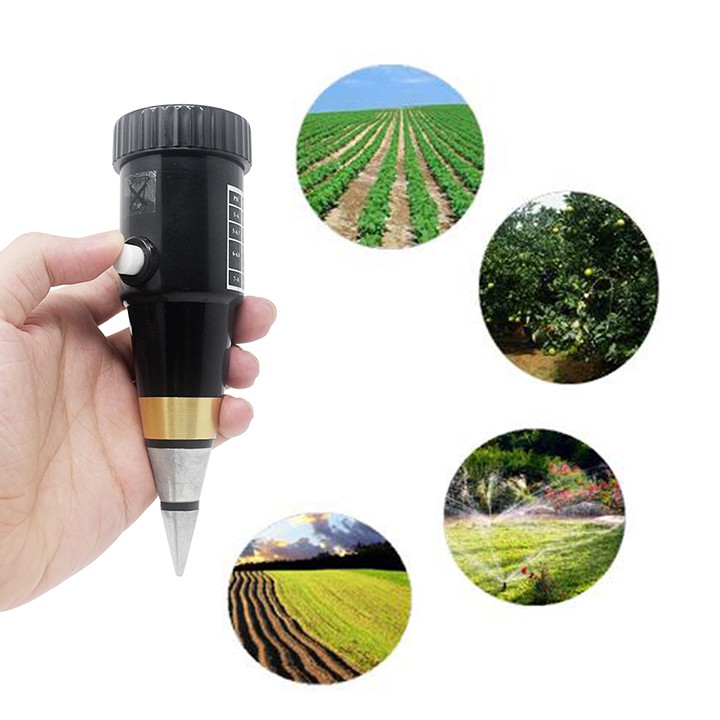 Bút đo pH và độ ẩm đất cầm tay