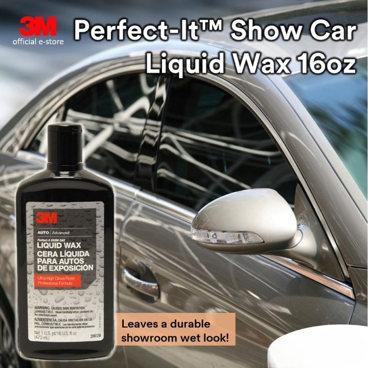 Sáp đánh bóng xe ô tô 3M 39026 Liquid Wax 473ml dung dịch tạo bóng 3M cao cấp SONQUANGPHU8856