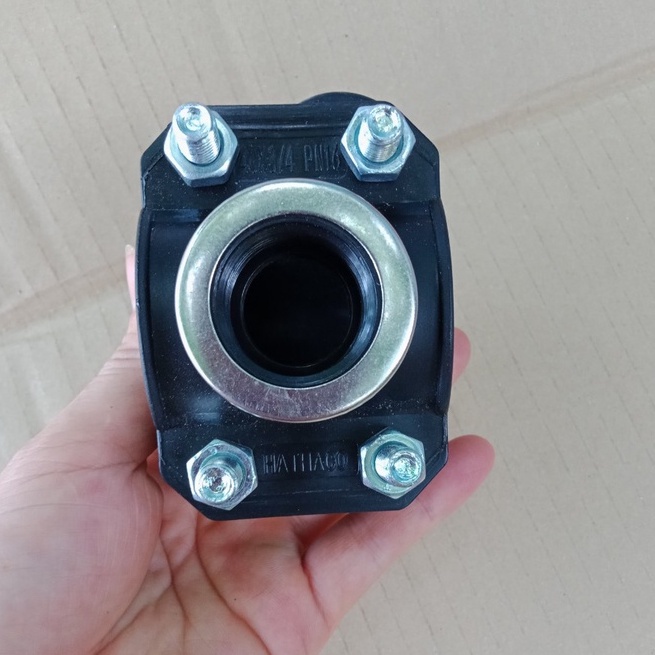 Đai khởi thủy ống 63 HDPE ren 1/2 và 3/4 (ren 21mm và 27mm)