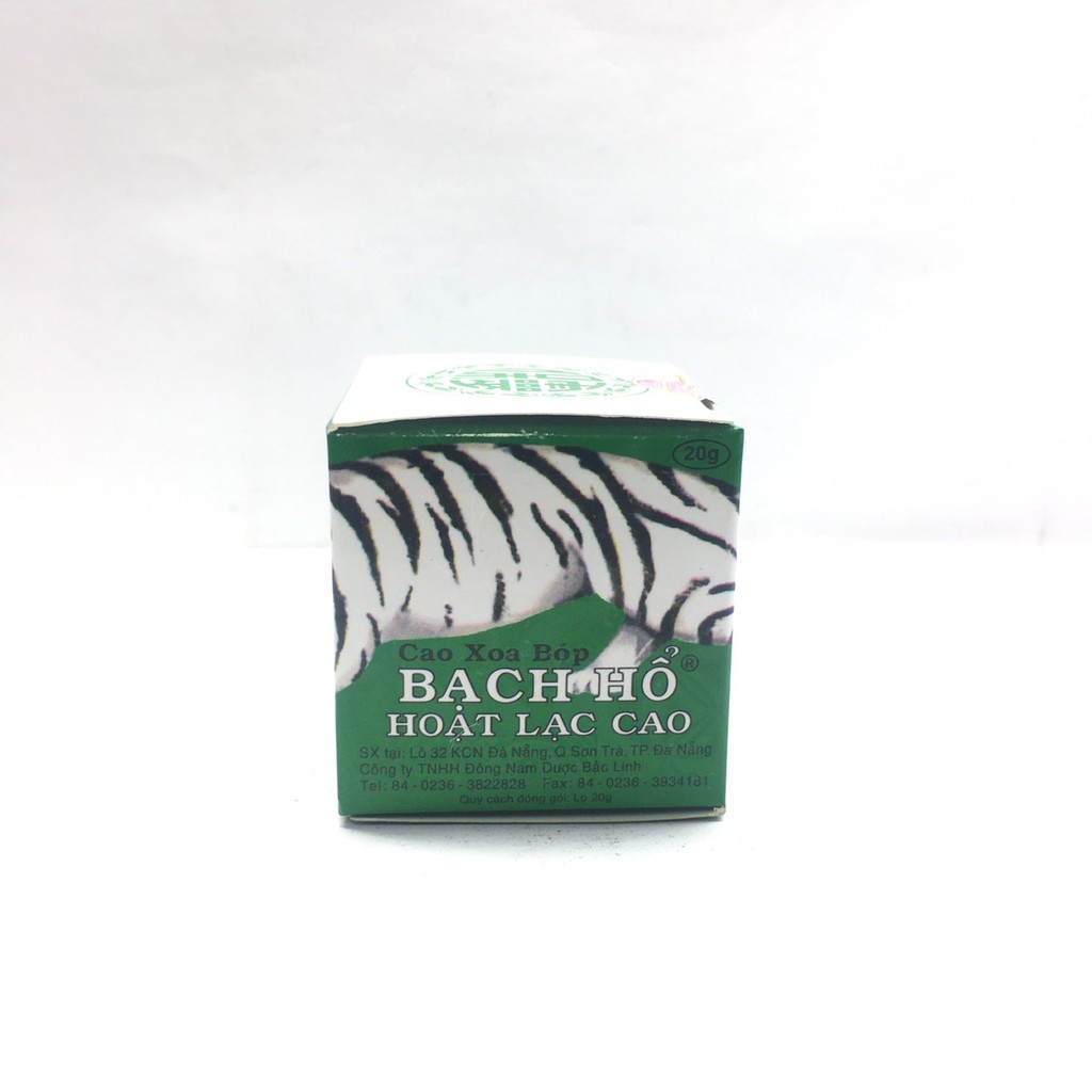 Cao xoa bóp Bạch Hổ Hoạt Lạc Cao 20g