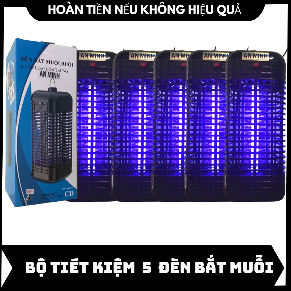 Combo 5 đèn bắt muỗi và diệt muỗi An Minh