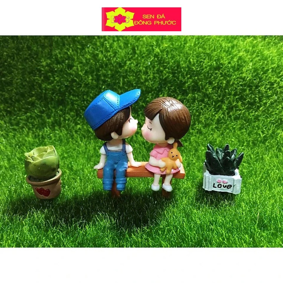 Rêu xanh giả - Phụ kiện làm tiểu cảnh sen đá, xương rồng, cây phong thuỷ văn phòng đẹp