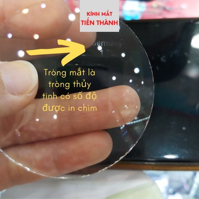 Mắt Kính Lão Lắp Sẵn Tròng Thủy Tinh Chống Xước Bền Đẹp Dáng OVal MOD3003 - Kính mắt Tiến Thành