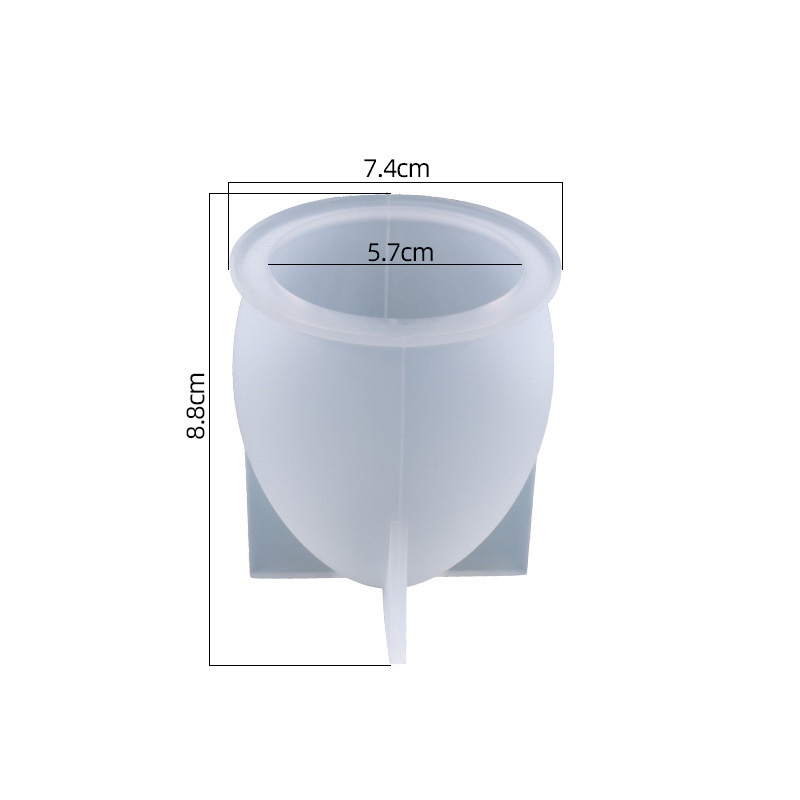 Khuôn Silicon Hình Quả Trứng Làm Bánh, Đổ Resin, Làm Đồ Thủ Công Handmade Resin Đèn Ngủ, Đèn Trang Trí