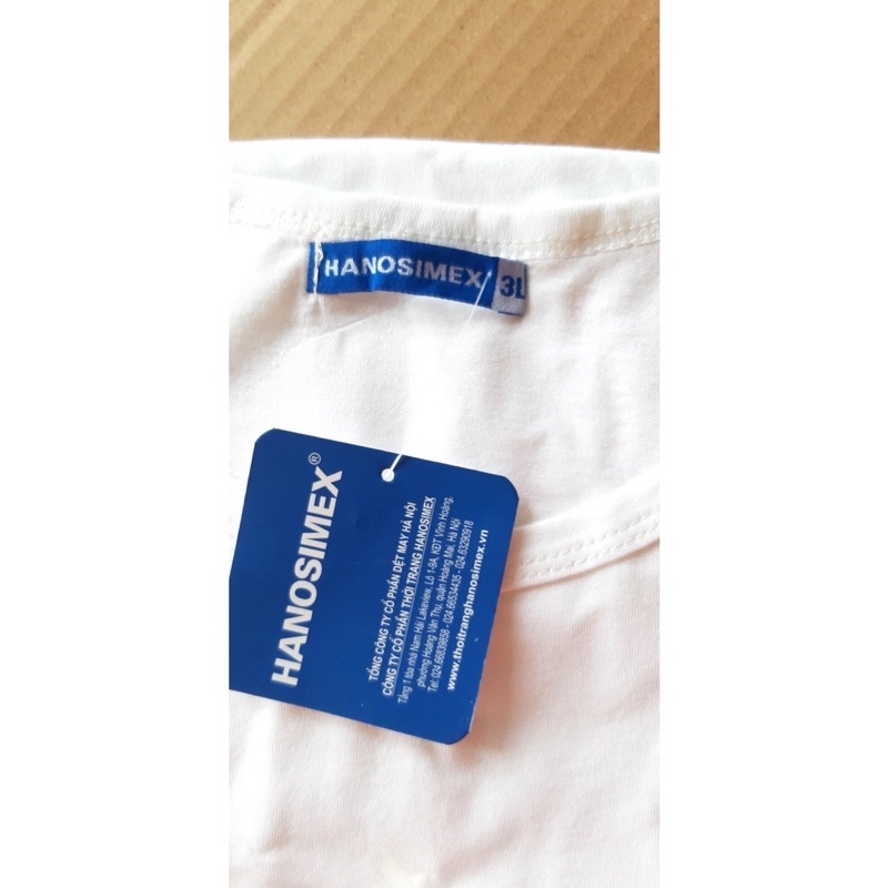 Áo Cộc Tay hanosimex - Hàng Công Ty