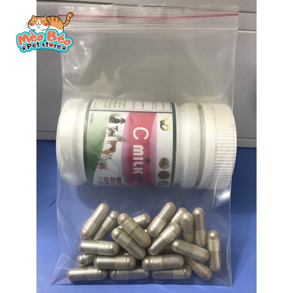 Combo 10 viên kích sữa, tăng tiết sữa C-milk cho chó