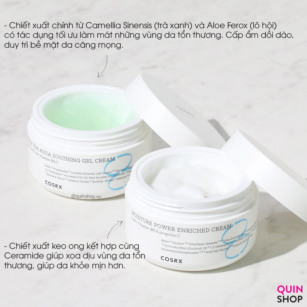 Kem Dưỡng Ẩm Làm Dịu Da Khô Da Yếu Da Nhạy Cảm Cosrx Cream