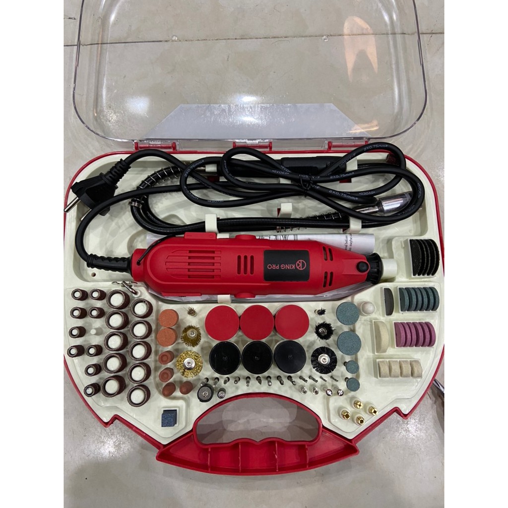 Máy Khoan Mài Khắc Mini Đa Năng 100 Chi Tiết