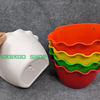 [Chính Hãng] Chậu trồng hoa treo ốp tường siêu đẹp