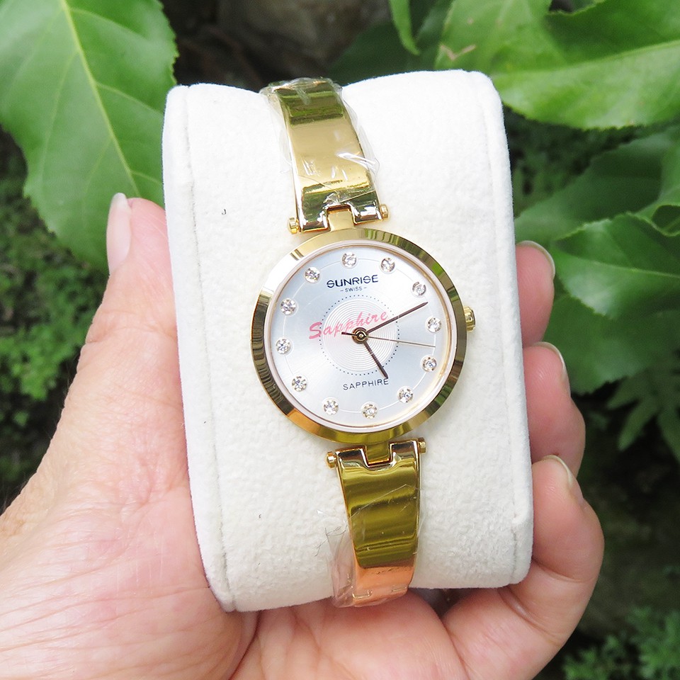 Đồng hồ nữ Sunrise 9936SA siêu mỏng kính Sapphire chống xước rất tốt | BigBuy360 - bigbuy360.vn