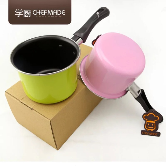 Nồi đun chefmade chống dính đun sữa, đun socola 11cm