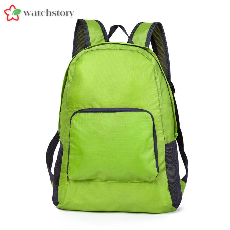 Balo du lịch siêu nhẹ bằng nylon chống nước cho nam &amp; nữ