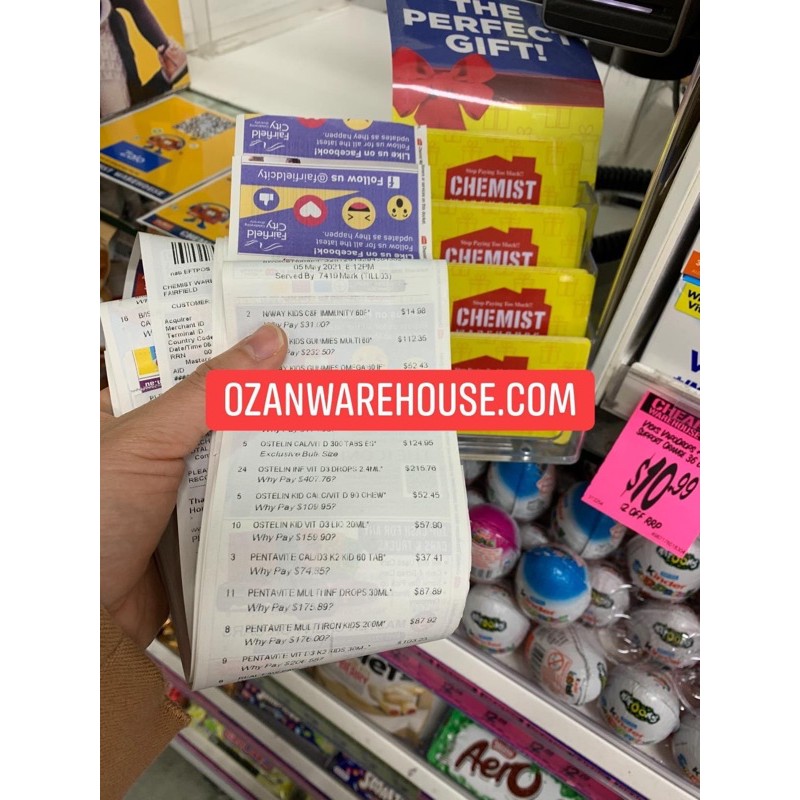 Canxi Sữa Milk Calcium Healthy Care 60 viên - Xuất xứ Úc