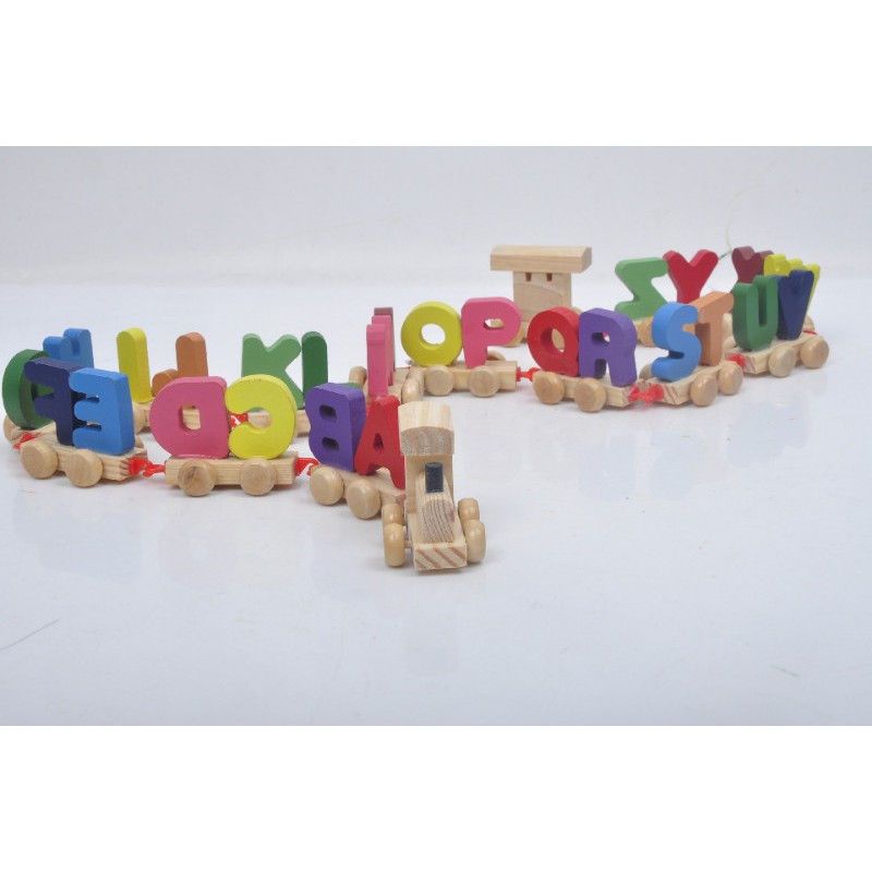 Đồ chơi xe lửa 26 chữ cái cho bé - BX0664