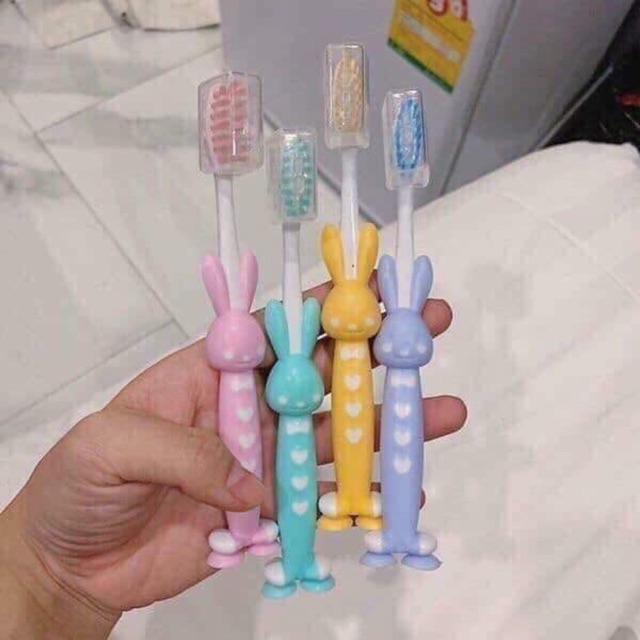 Bàn chải Moshi Moshi dễ thương dành cho bé - order Thái Lan