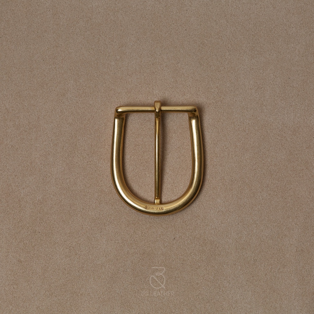 Mặt dây lưng Nam Nữ màu Vàng, mã MDL070, size 38mm, chất liệu đồng nguyên chất, mặt thắt lưng nam