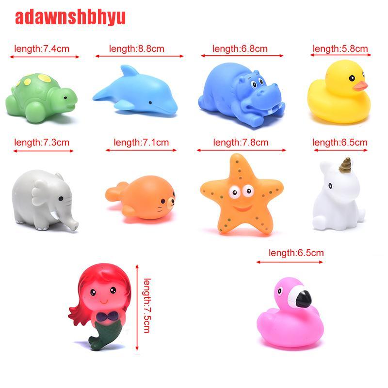 [adawnshbhyu]Baby Water Flashing Animals Automatic Led Lighting up Beach Bathroom Bath Toys