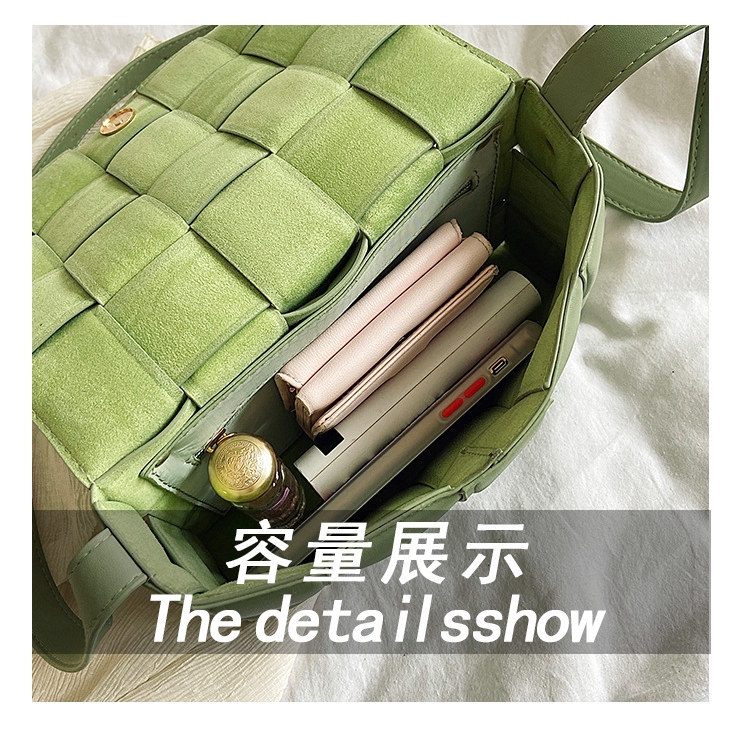 Túi Messenger JASMIN NOIR Dệt Ô Đeo Vai Thời Trang Nữ | BigBuy360 - bigbuy360.vn