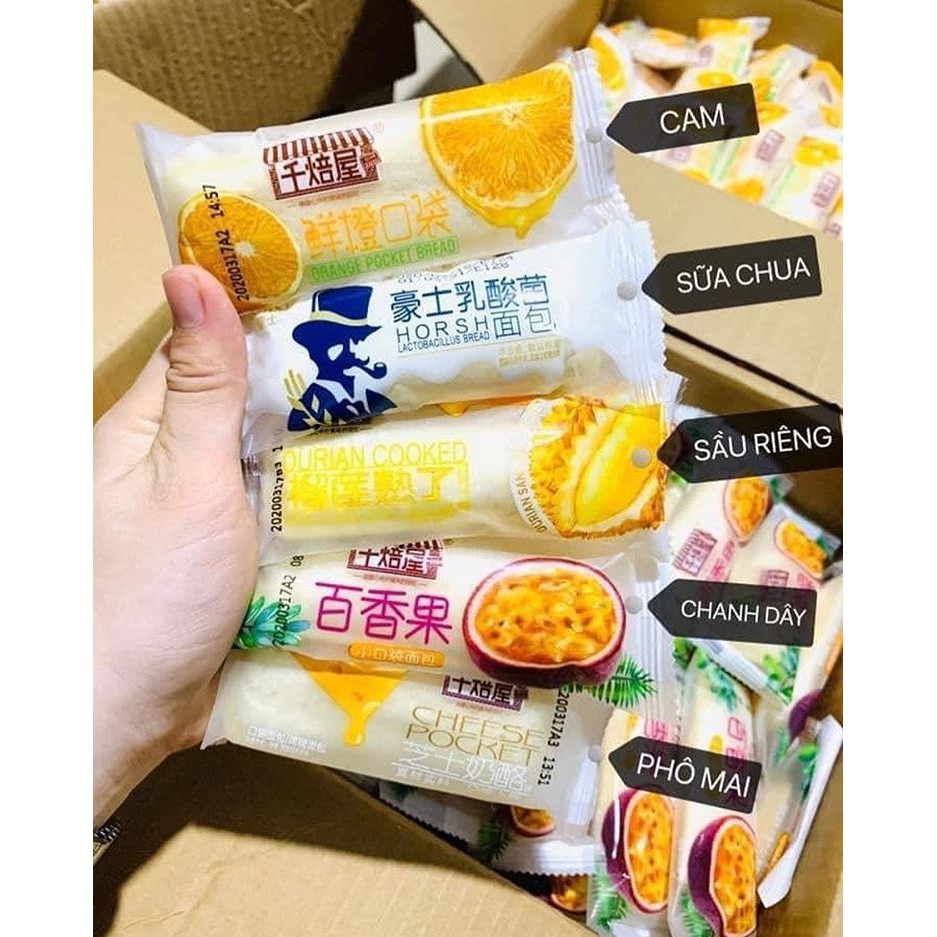 BÁNH SỮA CHUA HORSH - ĐÀI LOAN (ĐỦ 5 MÙI) MIX TỰ CHỌN 1 VỊ - TRAI ĐẸP SNACKS WSS FOOD