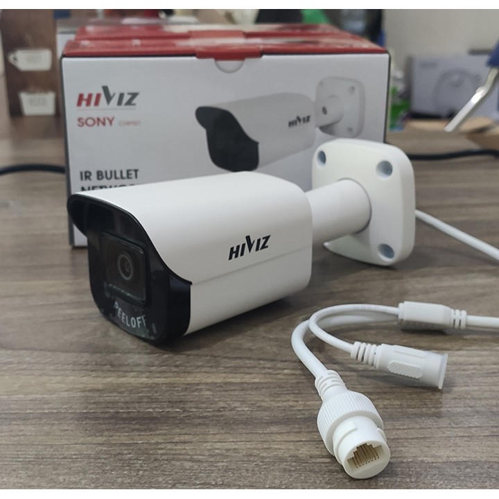 Camera thân IP HIVIZ HI-I202S30DM, 2 Megapixel, POE, Chip Sony/ Camera thông minh Xiaomi XiaoFang 1S FULL HD 1080P