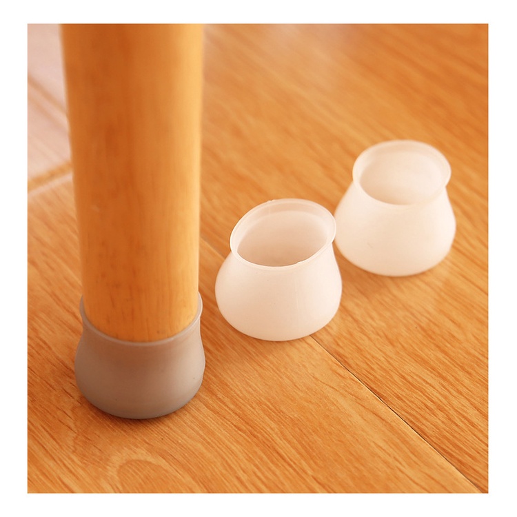 Miếng Bọc Chân Bàn Chân Ghế Silicon Hình Vuông ILY